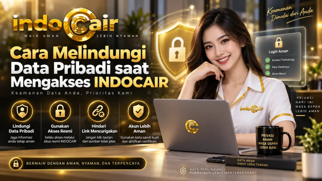 Cara melindungi data pribadi saat mengakses INDOCAIR