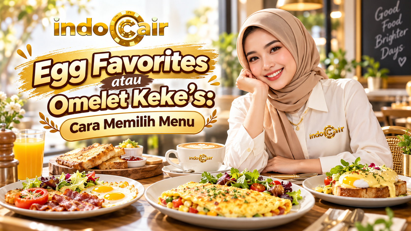 Egg Favorites atau Omelet Keke’s: Cara Memilih Menu