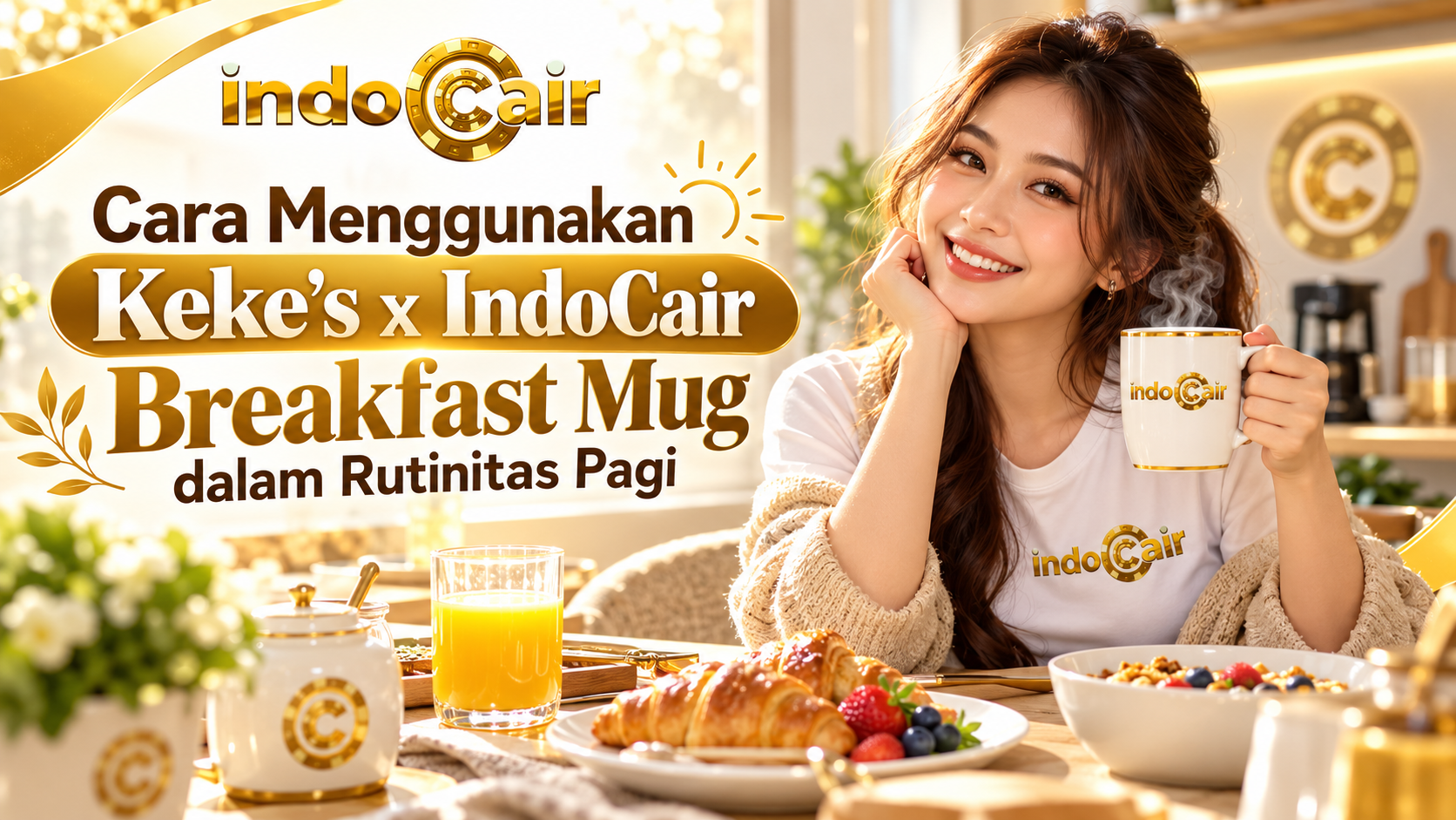 Cara Menggunakan Keke’s x IndoCair Breakfast Mug dalam Rutinitas Pagi